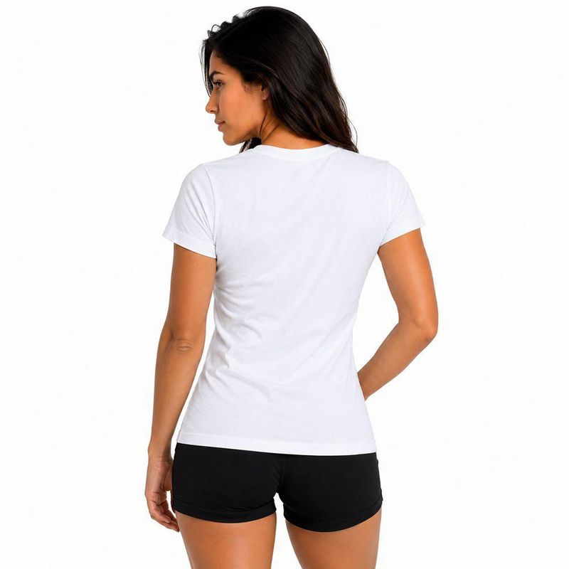 Playera Aficionado NFL Seattle Seahawks Manga Corta Blanco Mujer
