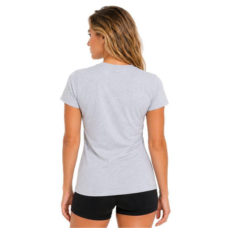 Playera Aficionado NFL Seattle Seahawks Manga Corta Gris Mujer