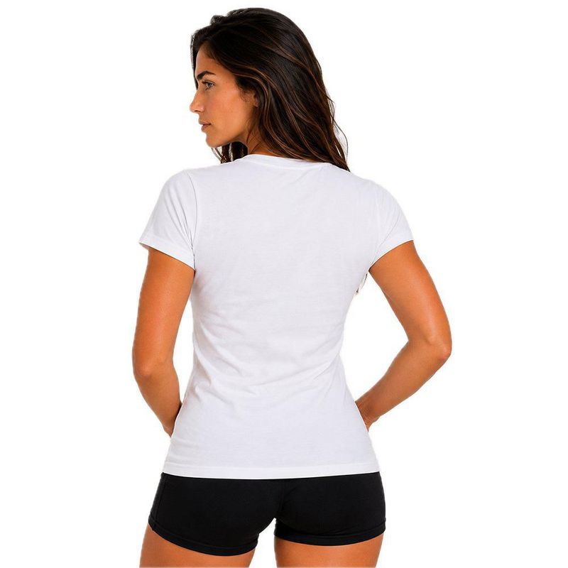Playera Aficionado NFL Washington Commanders Manga Corta Blanco Mujer