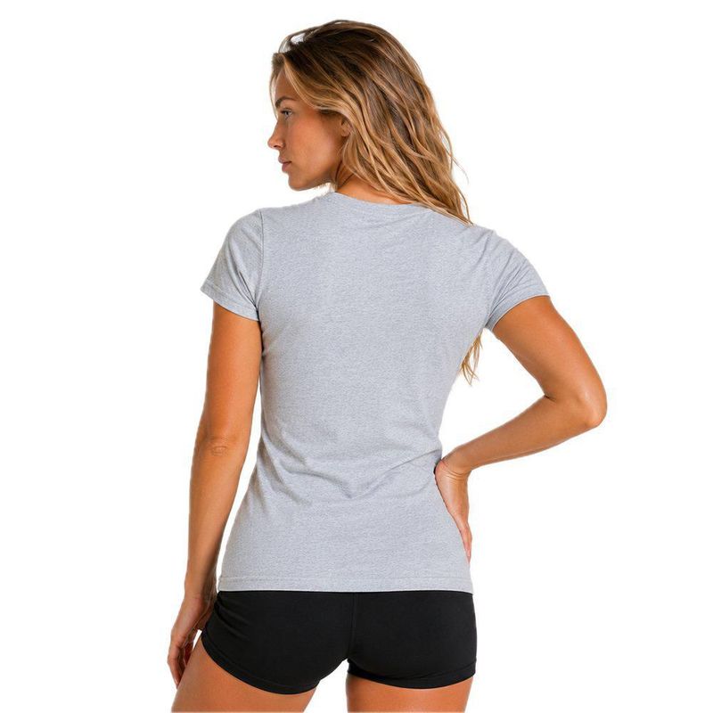 Playera Aficionado NFL San Francisco 49ers Manga Corta Gris Mujer