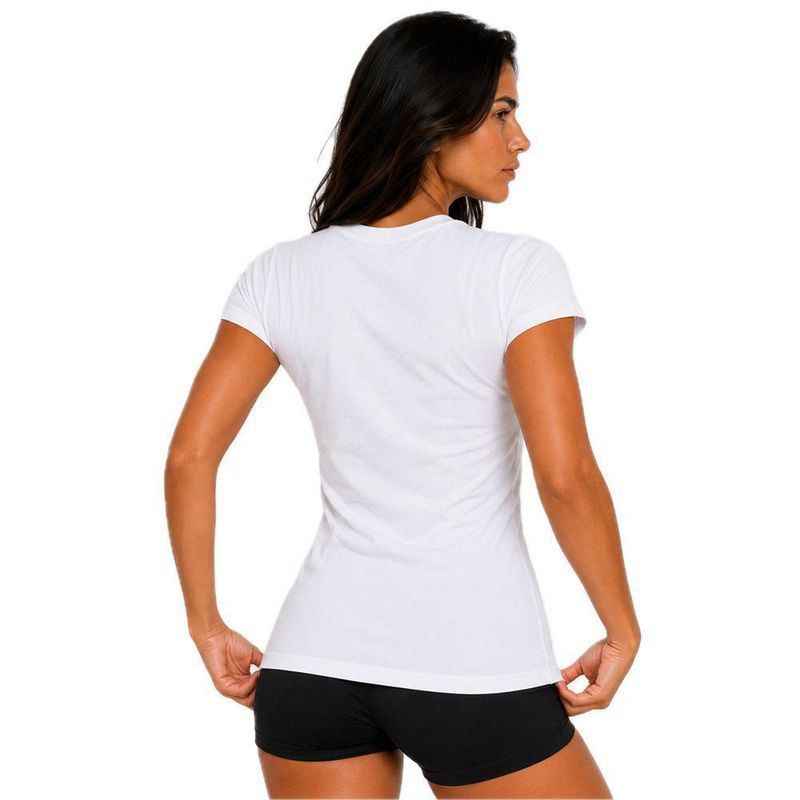 Playera Aficionado NFL Tampa Bay Buccaneers Manga Corta Blanco Mujer