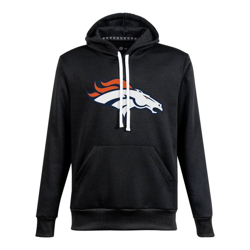 Sudadera Hoodie NFL Denver Broncos Manga Larga Negro Hombre