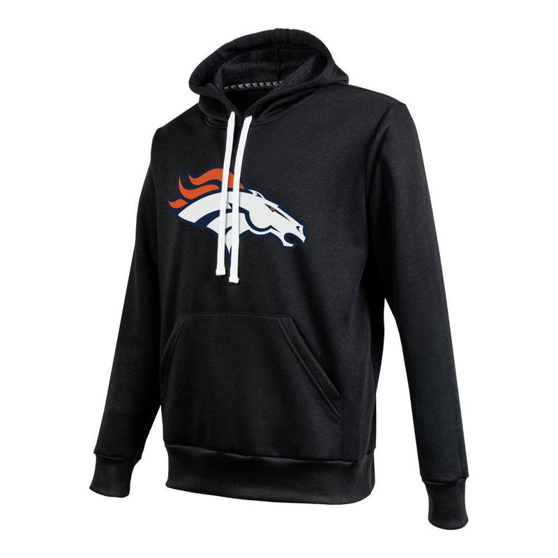 Sudadera Hoodie NFL Denver Broncos Manga Larga Negro Hombre