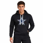 Sudadera Hoodie NFL Dallas Cowboys Manga Larga Negro Hombre