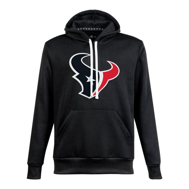 Sudadera Hoodie NFL Houston Texans Manga Larga Negro Hombre
