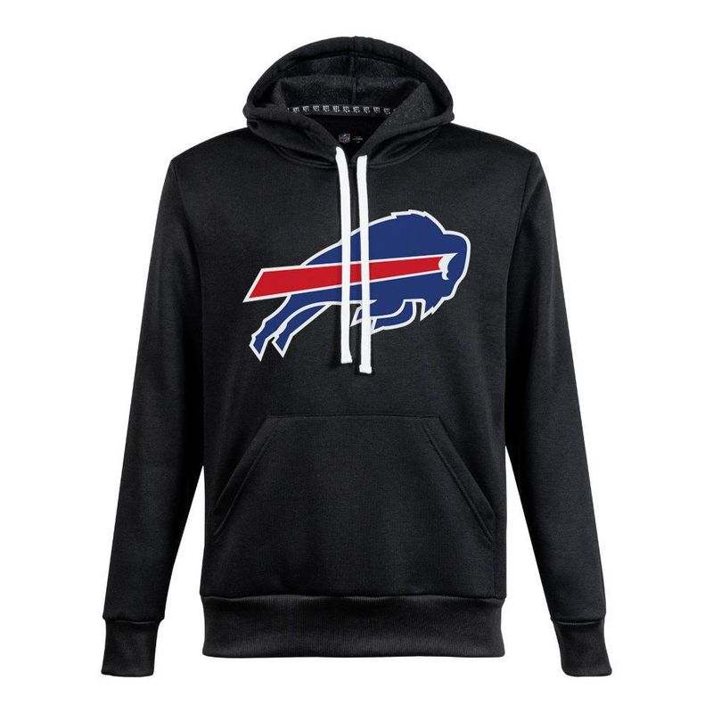 Sudadera Hoodie NFL Buffalo Bills Manga Larga Negro Hombre