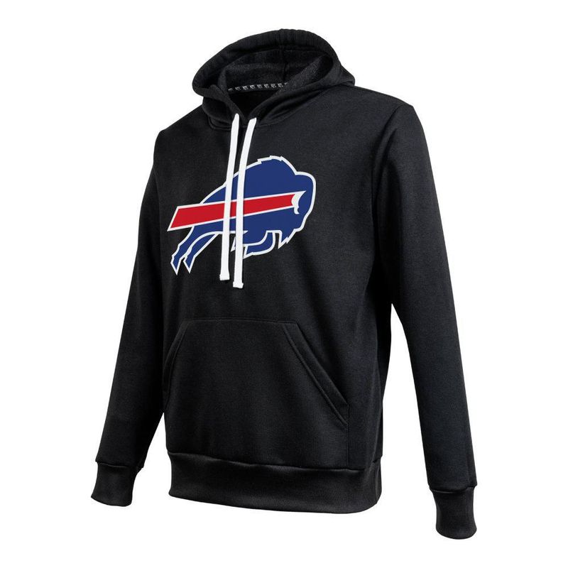 Sudadera Hoodie NFL Buffalo Bills Manga Larga Negro Hombre