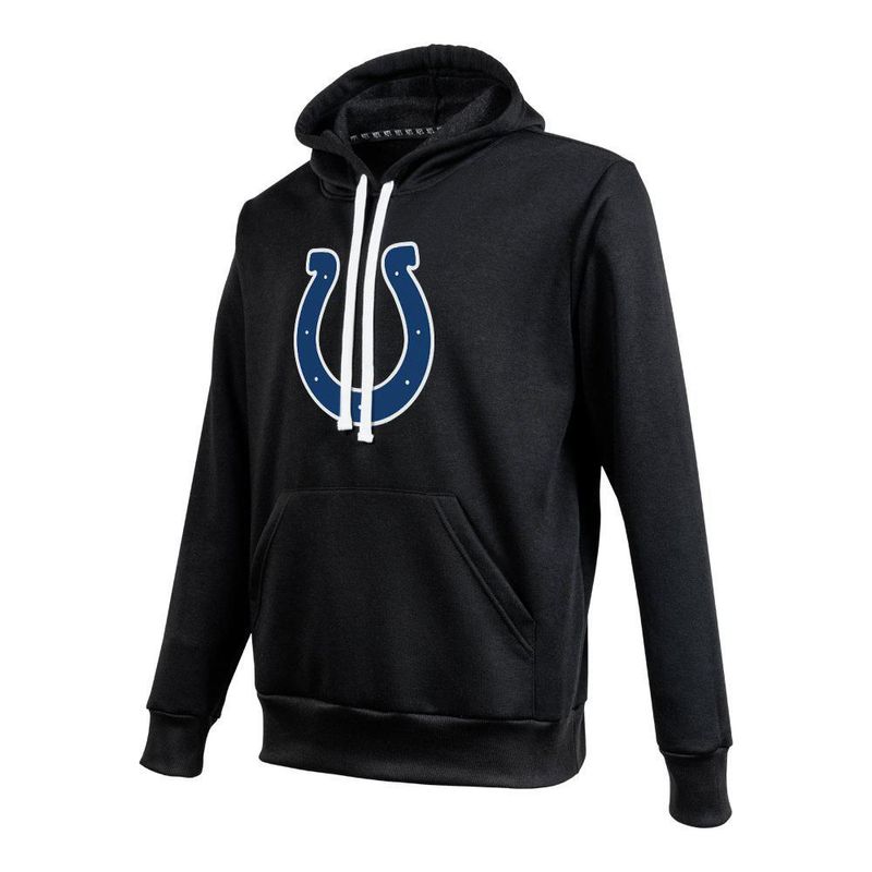 Sudadera Hoodie NFL Indianapolis Colts Manga Larga Negro Hombre