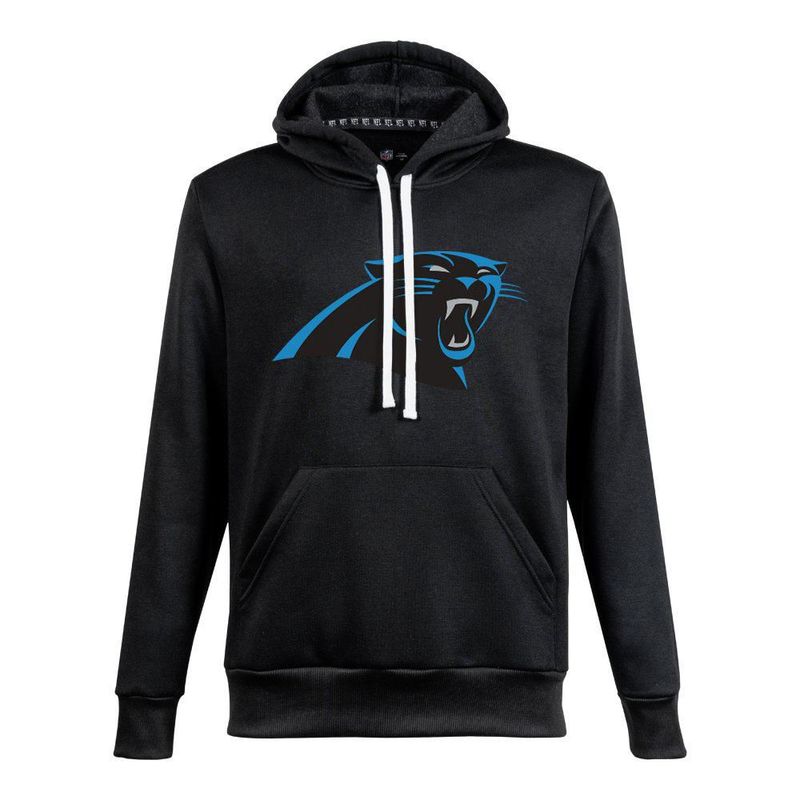 Sudadera Hoodie NFL Carolina Panthers Manga Larga Negro Hombre