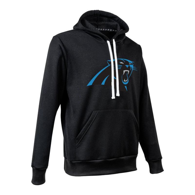 Sudadera Hoodie NFL Carolina Panthers Manga Larga Negro Hombre