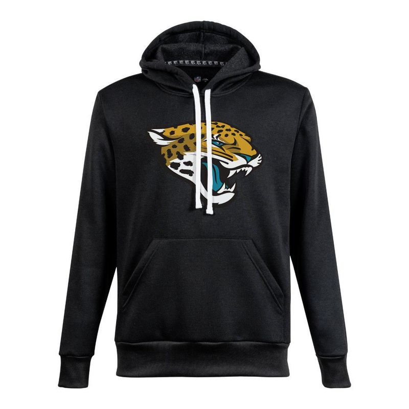 Sudadera Hoodie NFL Jacksonville Jaguars Manga Larga Negro Hombre
