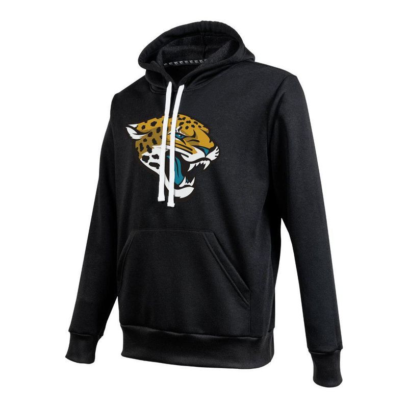 Sudadera Hoodie NFL Jacksonville Jaguars Manga Larga Negro Hombre