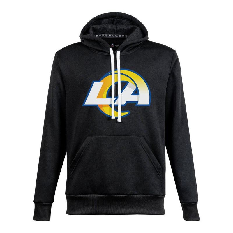 Sudadera Hoodie NFL Los Angeles Rams Manga Larga Negro Hombre