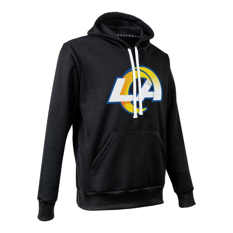 Sudadera Hoodie NFL Los Angeles Rams Manga Larga Negro Hombre