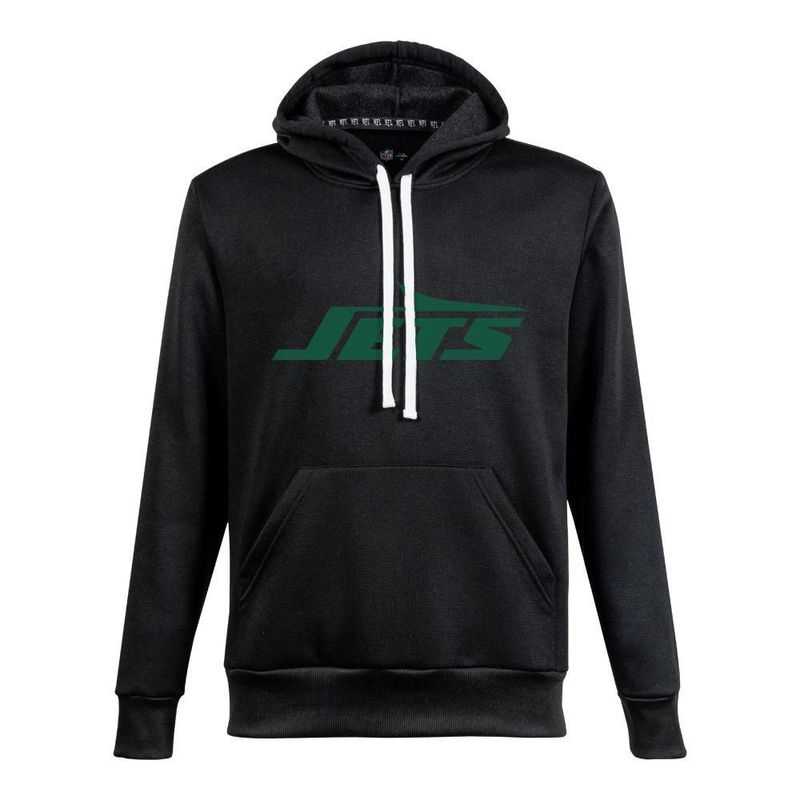 Sudadera Hoodie NFL New York Jets Manga Larga Negro Hombre