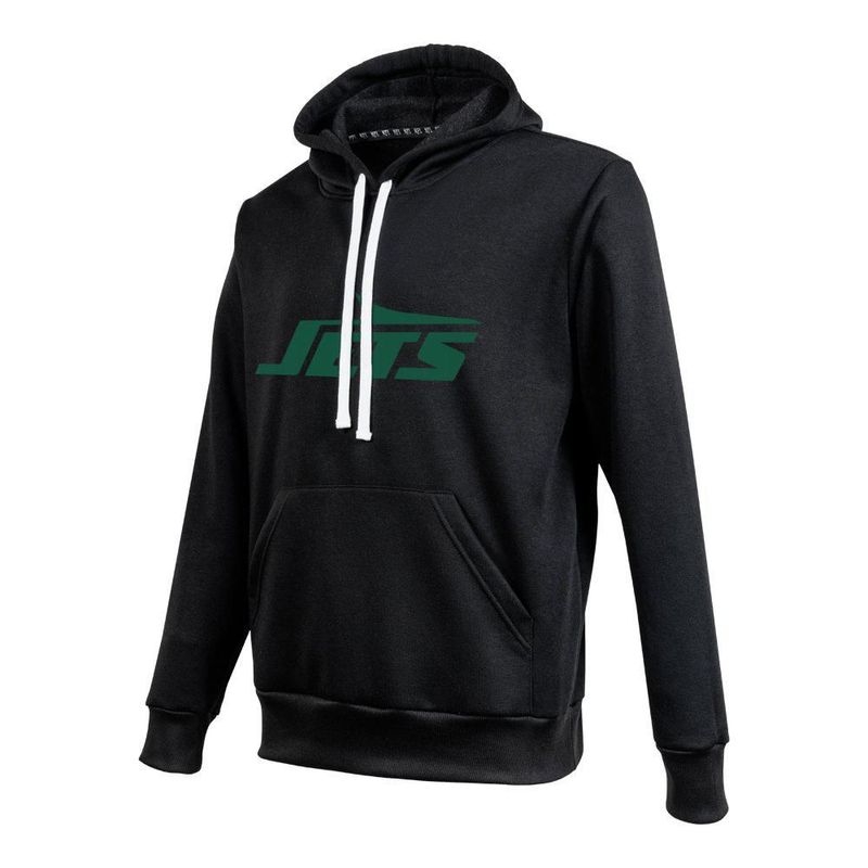 Sudadera Hoodie NFL New York Jets Manga Larga Negro Hombre