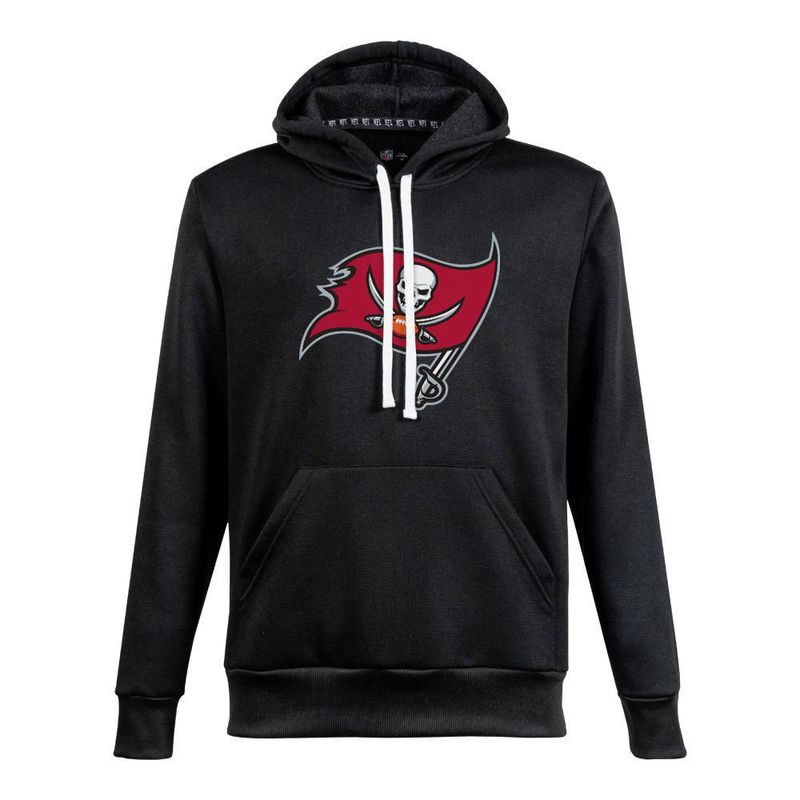 Sudadera Hoodie NFL Tampa Bay Buccaneers Manga Larga Negro Hombre