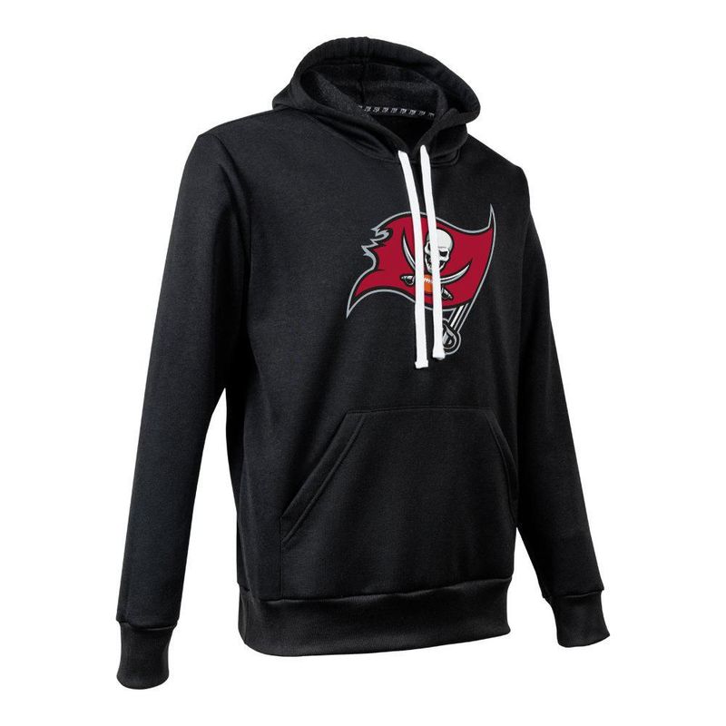 Sudadera Hoodie NFL Tampa Bay Buccaneers Manga Larga Negro Hombre