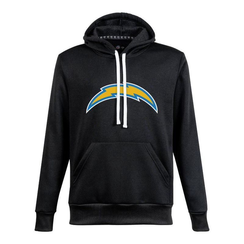 Sudadera Hoodie NFL Los Angeles Chargers Manga Larga Negro Hombre