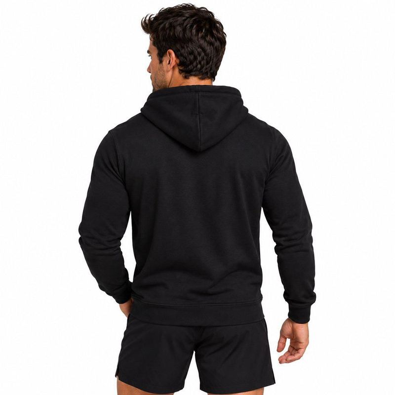 Sudadera Hoodie NFL New Orleans Saints Manga Larga Negro Hombre