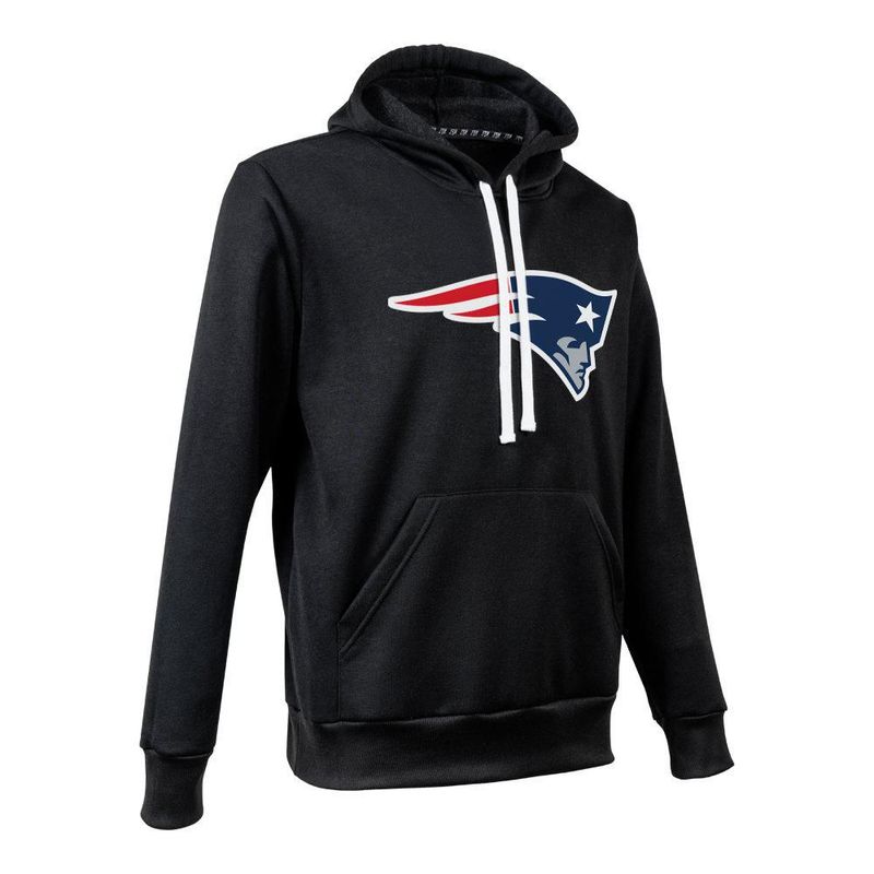 Sudadera Hoodie NFL New England Patriots Manga Larga Negro Hombre