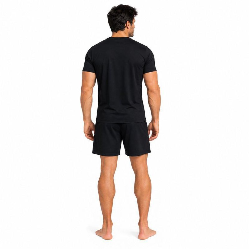 Conjunto Pijama NFL Las Vegas Raiders Playera y Short Negro Hombre