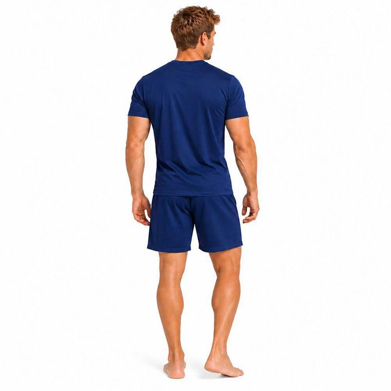 Conjunto Pijama NFL Dallas Cowboys Playera y Short Azul Marino Hombre