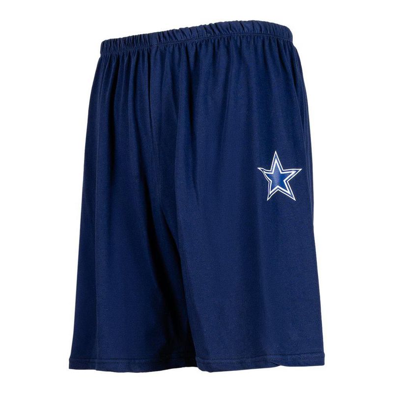 Conjunto Pijama NFL Dallas Cowboys Playera y Short Azul Marino Hombre