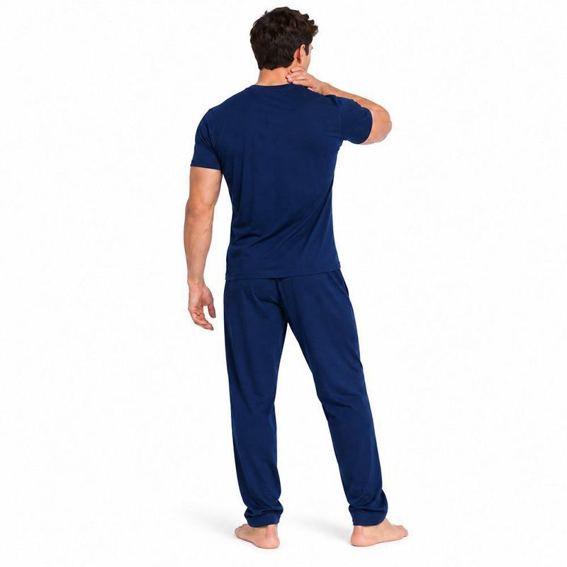 Conjunto Pijama NFL Cowboys Playera y Pantalón Azul Marino Hombre