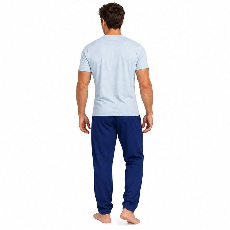 Conjunto Pijama NFL Dallas Cowboys Playera y Pantalón Gris Hombre
