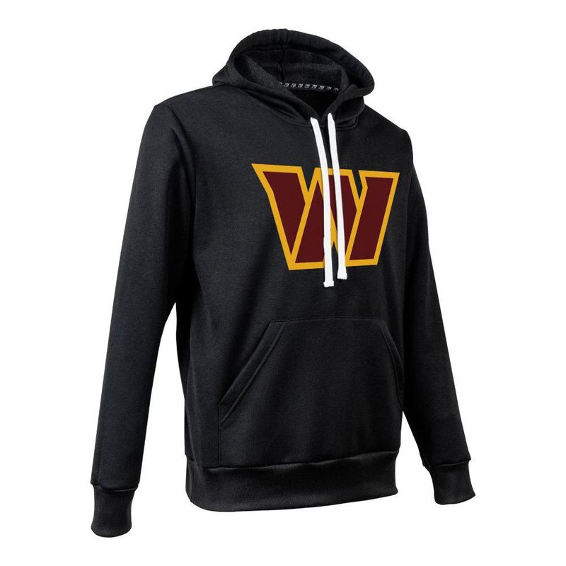 Sudadera Hoodie NFL Washington Commanders Manga Larga Negro Hombre