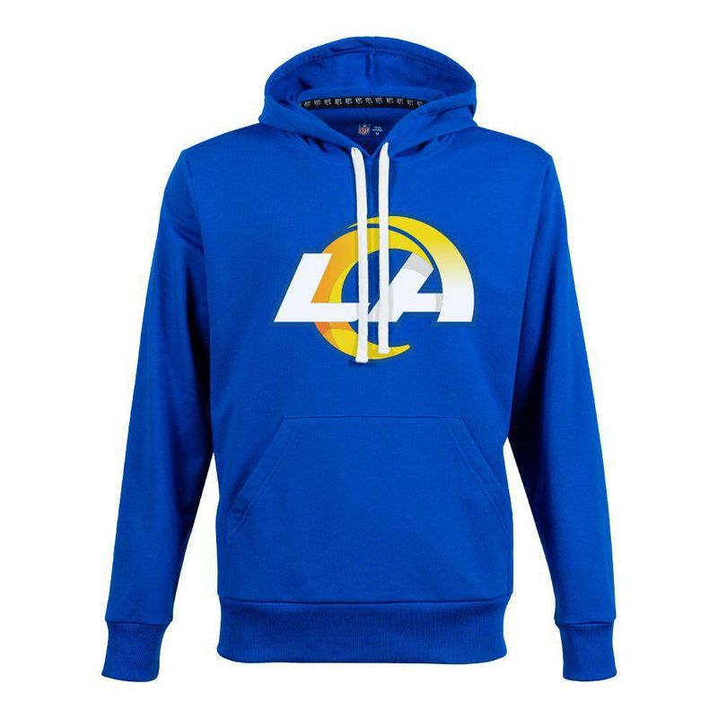 Sudadera Hoodie NFL Los Angeles Rams Manga Larga Azul Rey Hombre