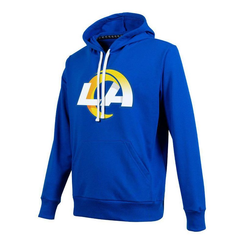Sudadera Hoodie NFL Los Angeles Rams Manga Larga Azul Rey Hombre
