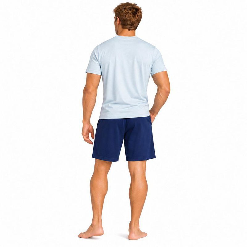 Conjunto Pijama NFL Dallas Cowboys Playera y Short Gris Hombre