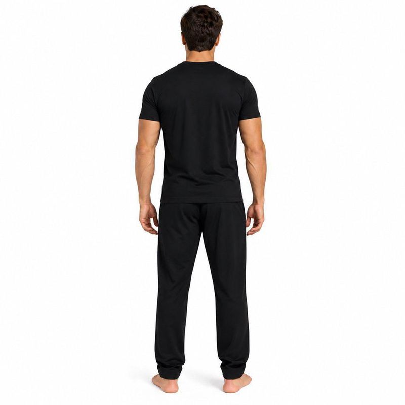Conjunto Pijama NFL Las Vegas Raiders Playera y Pantalón Negro Hombre