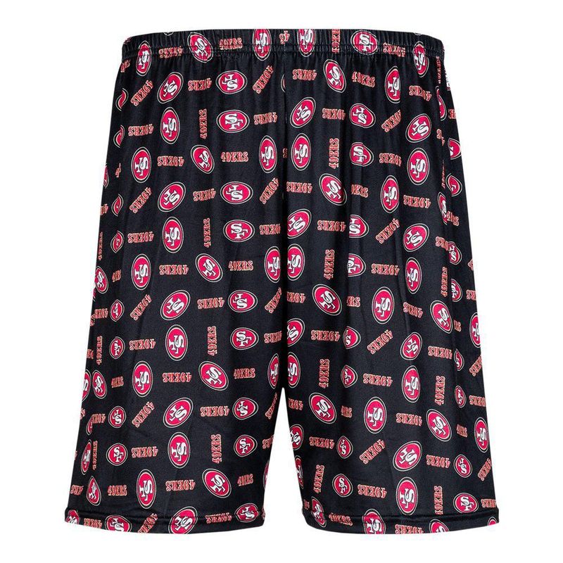 Conjunto Pijama NFL San Francisco 49ers Playera y Short Rojo Hombre