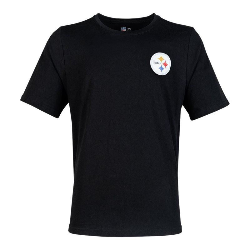 Conjunto Pijama NFL Pittsburgh Steelers Playera y Short Negro Hombre
