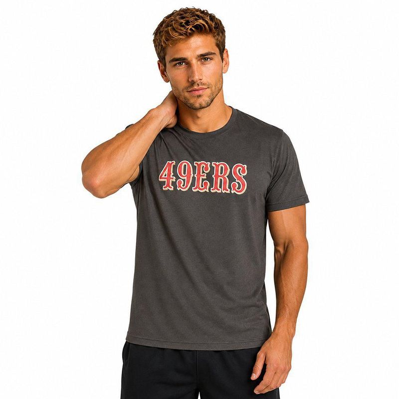 Conjunto Pijama NFL San Francisco 49ers Playera y Pantalón Gris Hombre