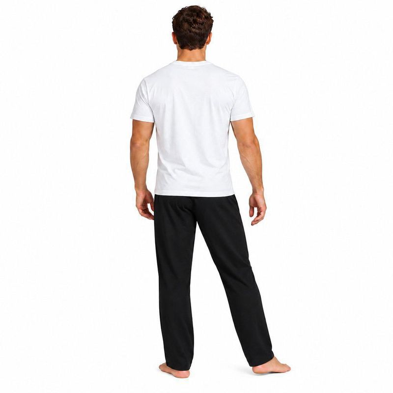 Conjunto Pijama NFL Steelers Playera y Pantalón Blanco Hombre