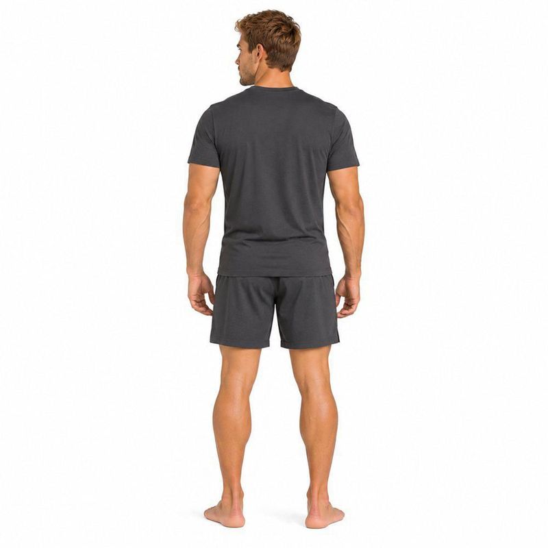 Conjunto Pijama NFL San Francisco 49ers Playera y Short Gris Hombre