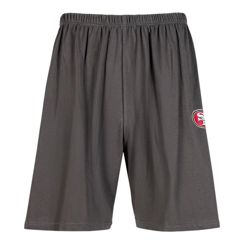 Conjunto Pijama NFL San Francisco 49ers Playera y Short Gris Hombre