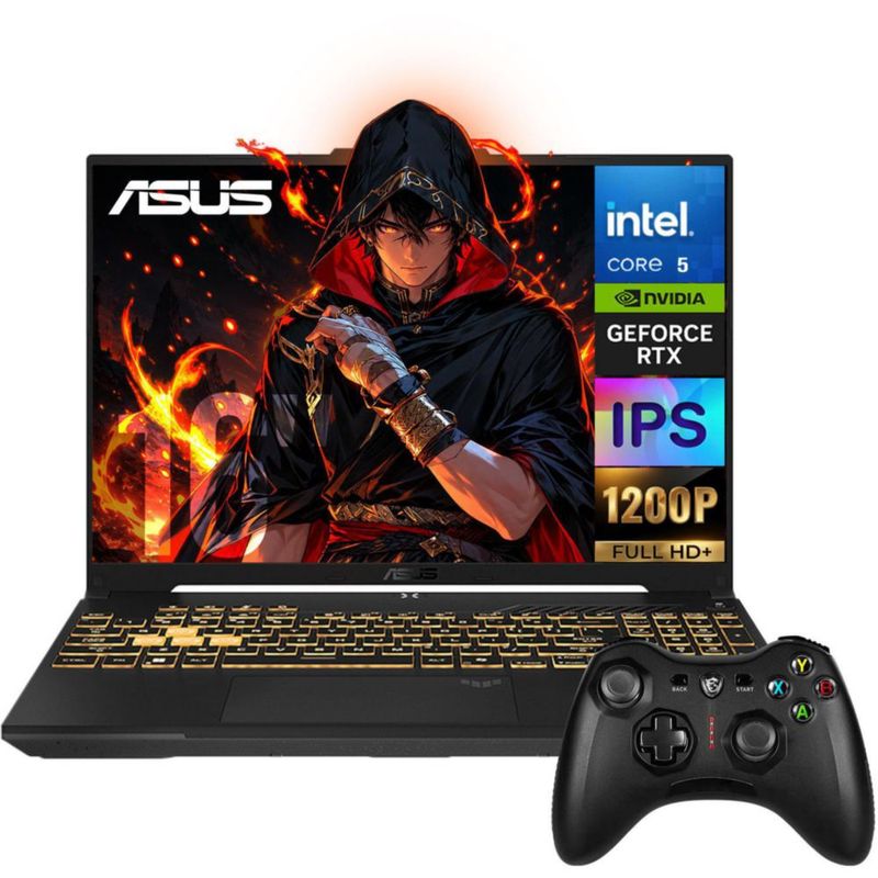 Laptop gamer asus tuf f16 rtx 3050 core 5 16gb 512gb control