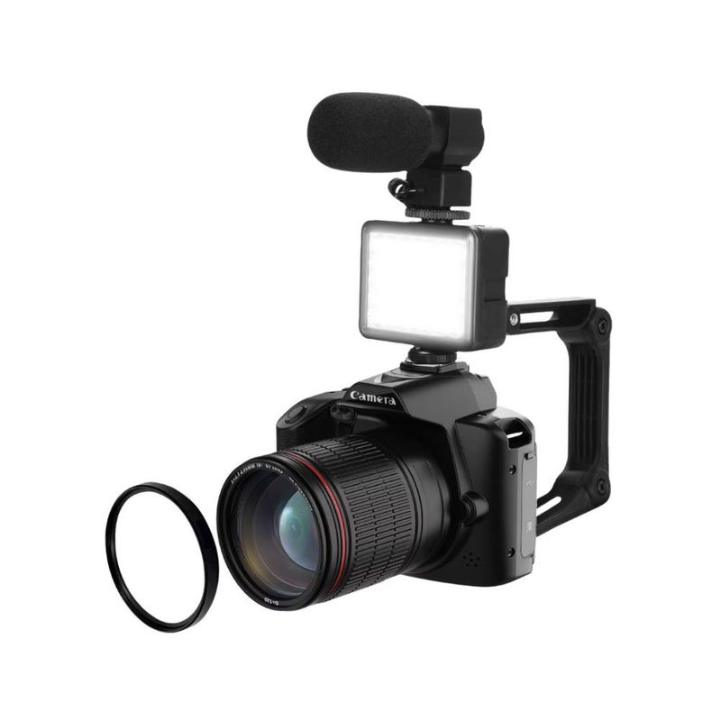 Cámara Digital IQ Tech D5 4K WiFi Doble Lente Visión Nocturna