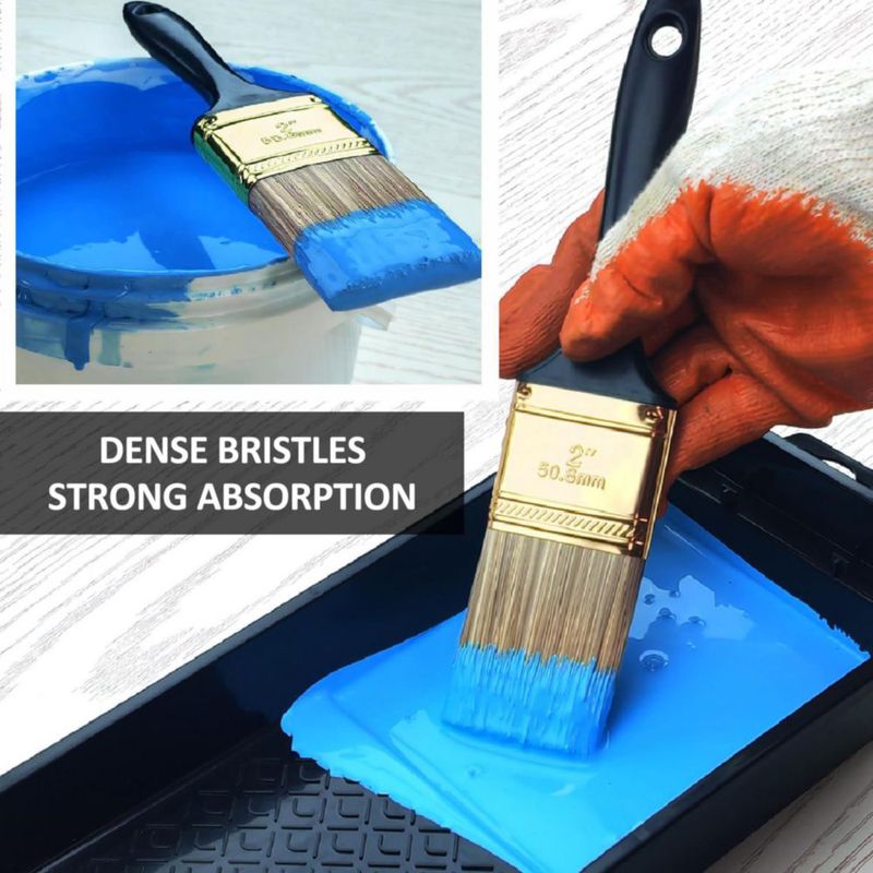 Great Andrew Set de 10 pinceles de pintura de 2 pulgadas (5 cm)