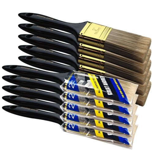 Great Andrew Set de 10 pinceles de pintura de 2 pulgadas (5 cm)