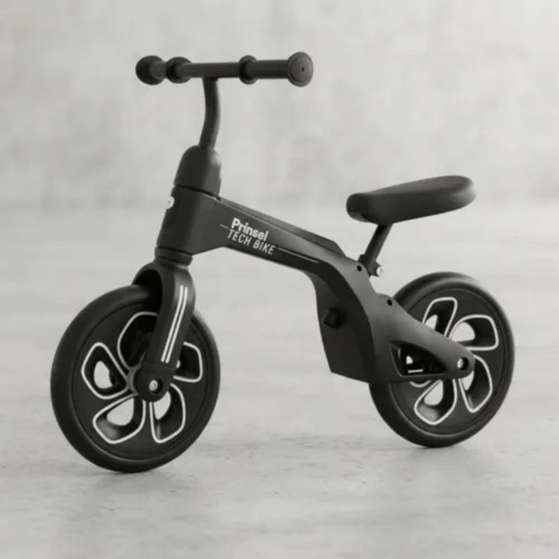 Bicicleta De Equilibrio Prinsel Tech Sin Pedales De Balance Negra