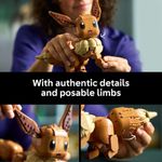 LEGO Pokémon Eevee 72151 Figura coleccionable articulada de 19 cm