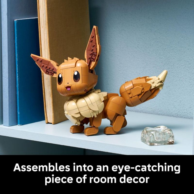 LEGO Pokémon Eevee 72151 Figura coleccionable articulada de 19 cm