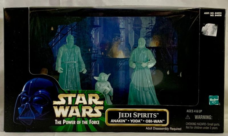 Figura de acción STAR WARS Jedi Spirits Anakin Yoda y Obi-Wan