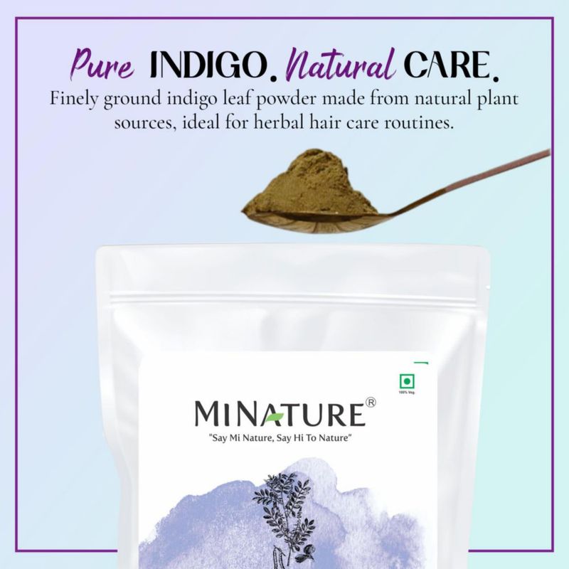 Polvo de índigo natural 114 g – Coloración de cabello – minature